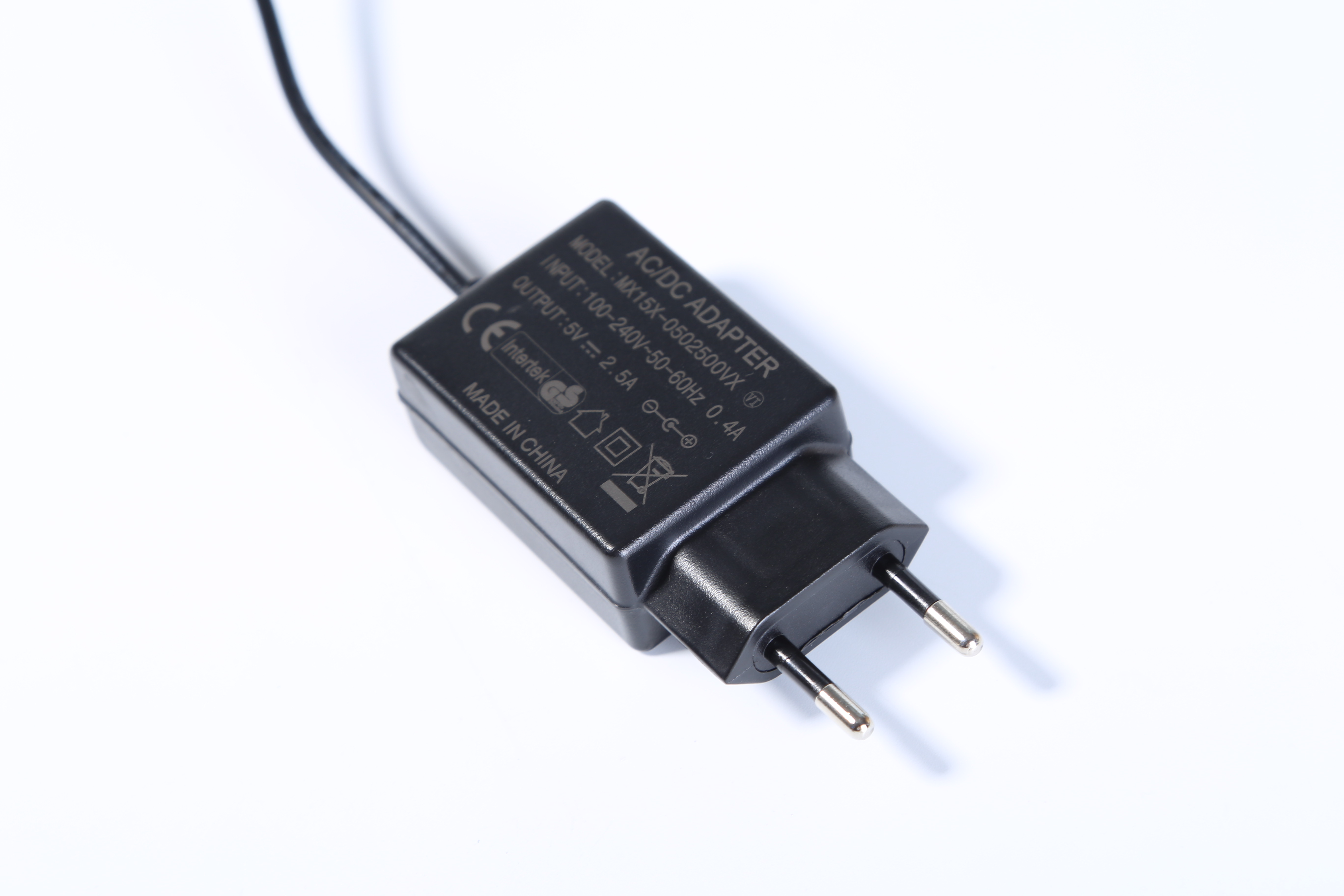 mx15x系列12v1.25a歐規(guī)電源適配器ce/gs認(rèn)證