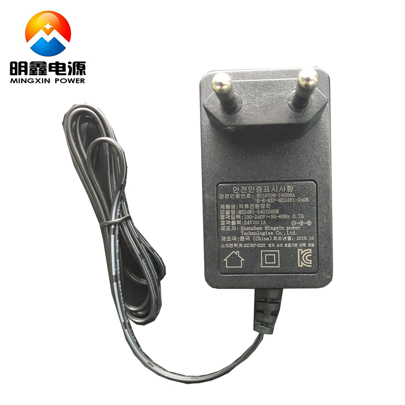 24V1A電源適配器過(guò)KC KCC CE GS PSE UL 3C CQC SAA認(rèn)證
